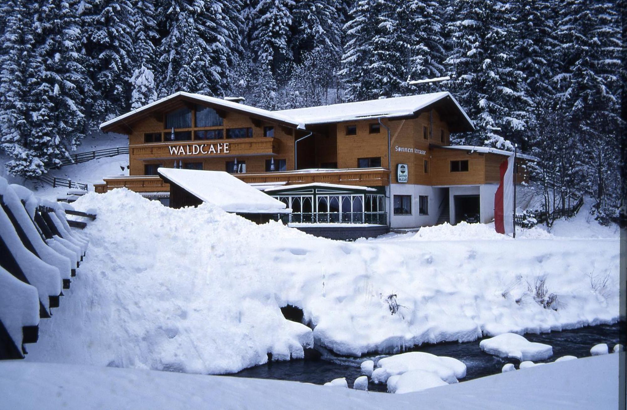 Hotel Waldcafe Нойщифт им Щубайтал Екстериор снимка